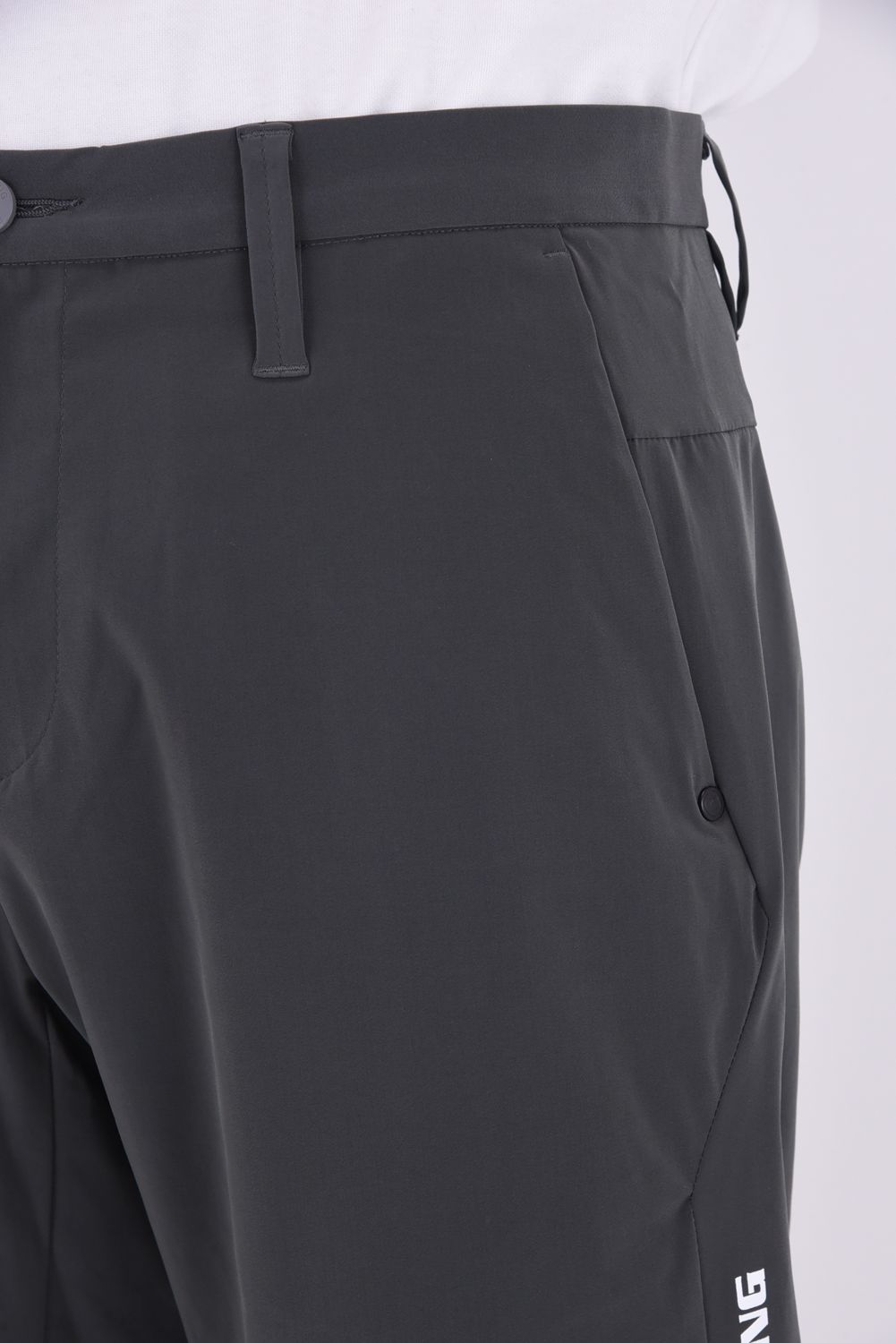 【26SS】 MEN'S WR NYLON SHORT PANTS / 超撥水糸 ストレッチナイロン ショートパンツ (チャコール)