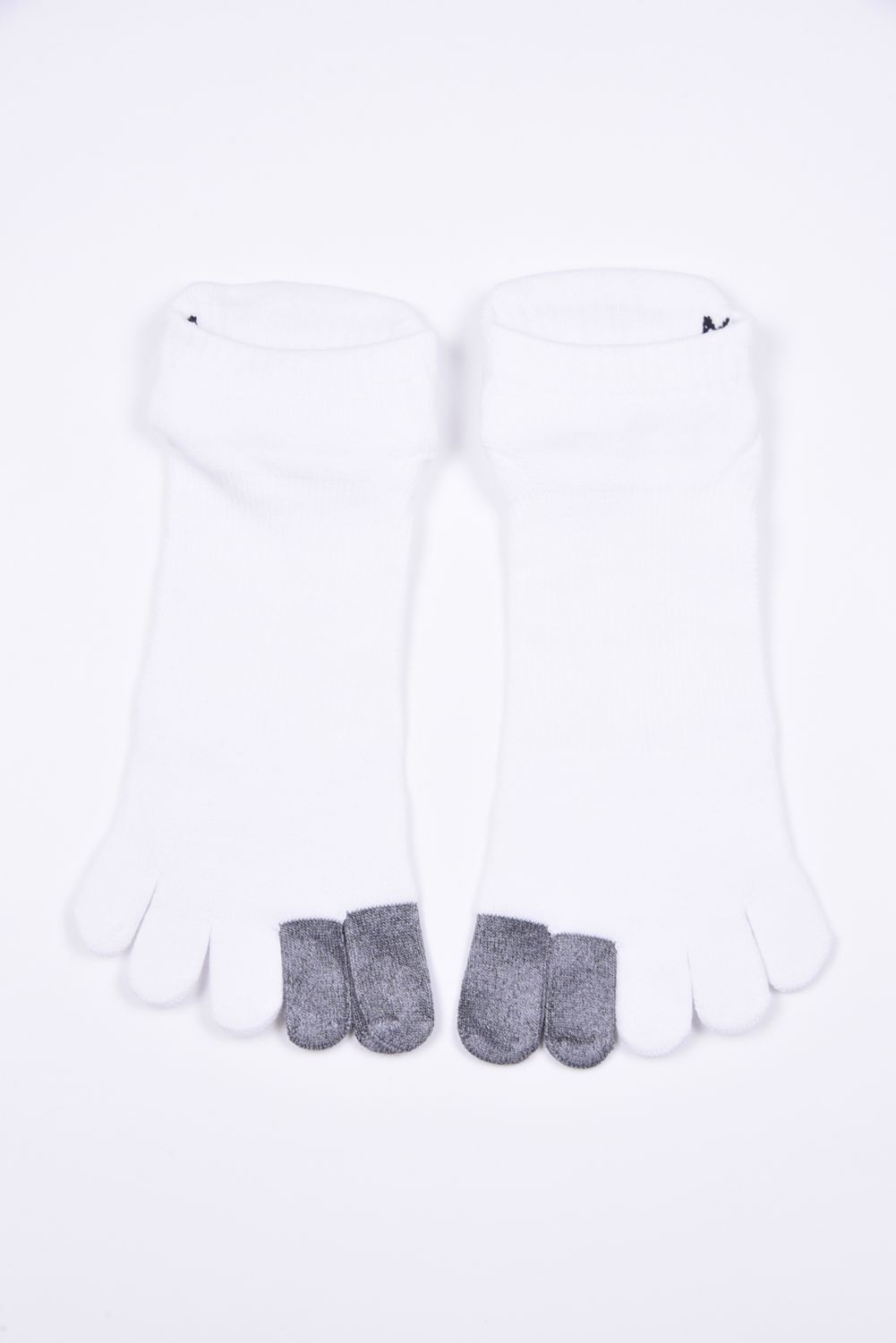 【26SS】 MEN'S CORDURA 5-TOE SOCKS / コーデュラコットン 5本指ショートソックス (ホワイト)