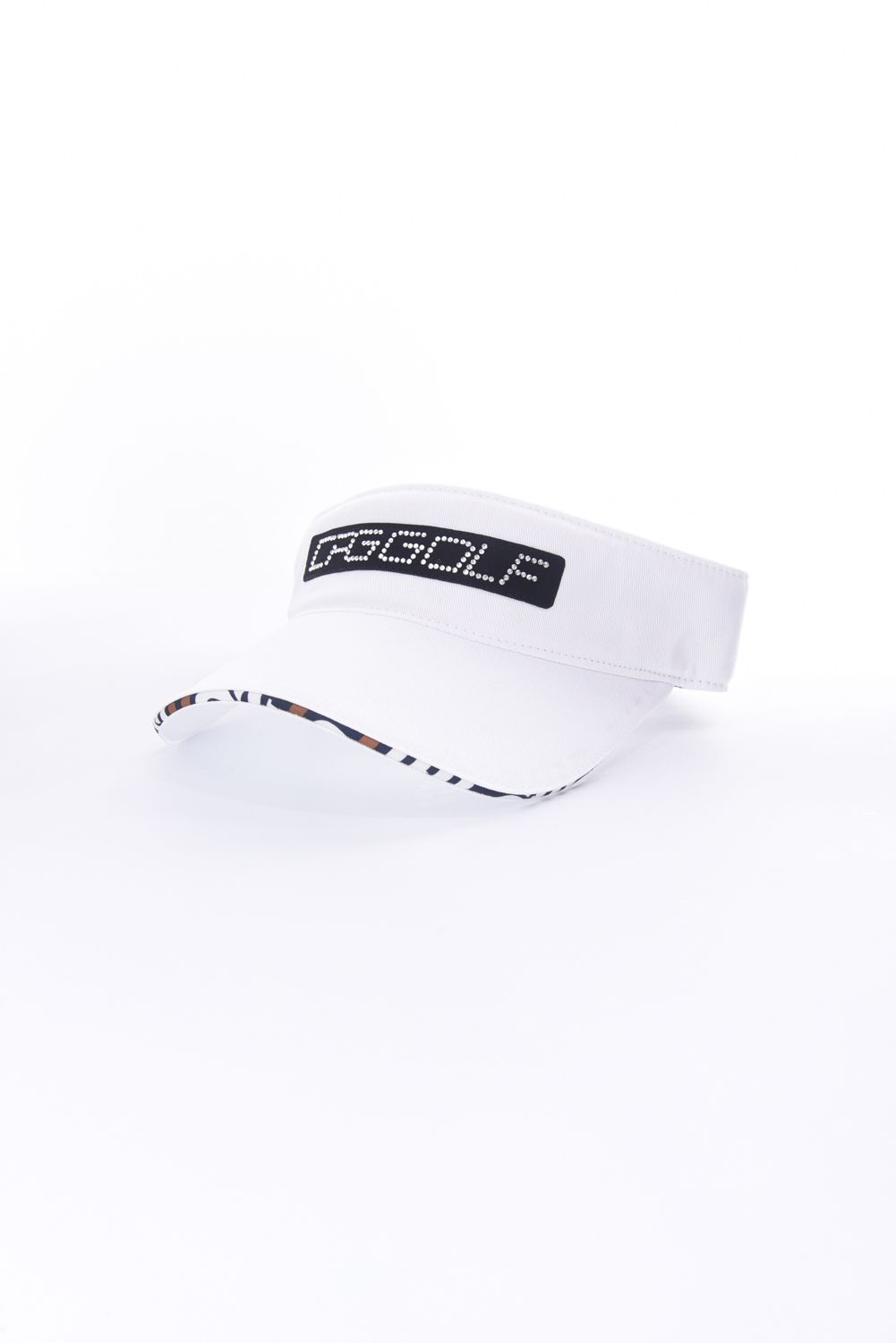 CPG GOLF - LUXURY LOGO VISOR / ロゴラインストーン サンバイザー