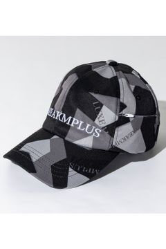 CAMO PATTERN CAP / オリジナルカモフラ ロゴ ベースボール 6パネルキャップ ブラックカモ