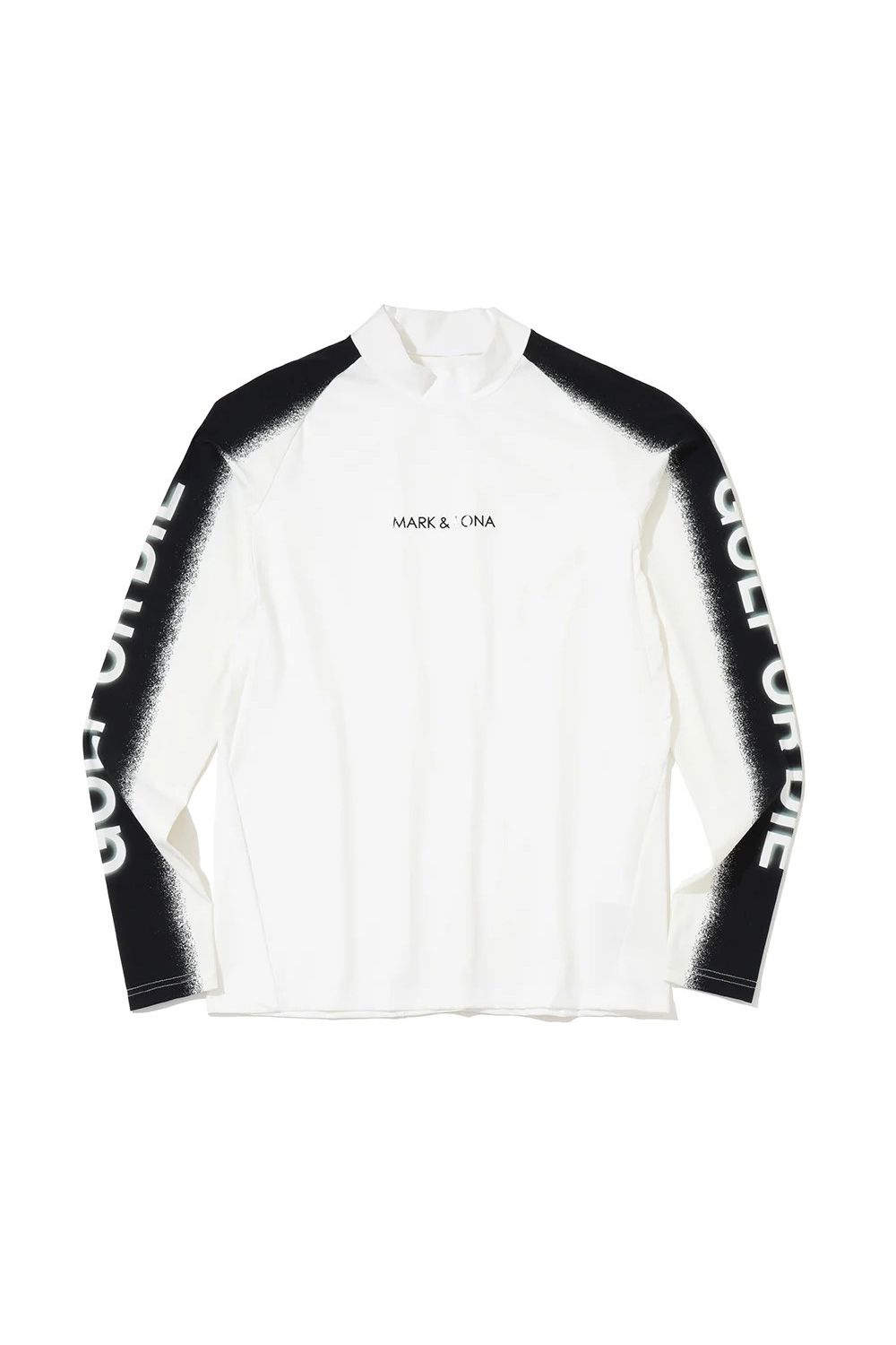 【26AW】 VANGUARD PANEL MOCK NECK / モックネックTシャツ (ホワイト)