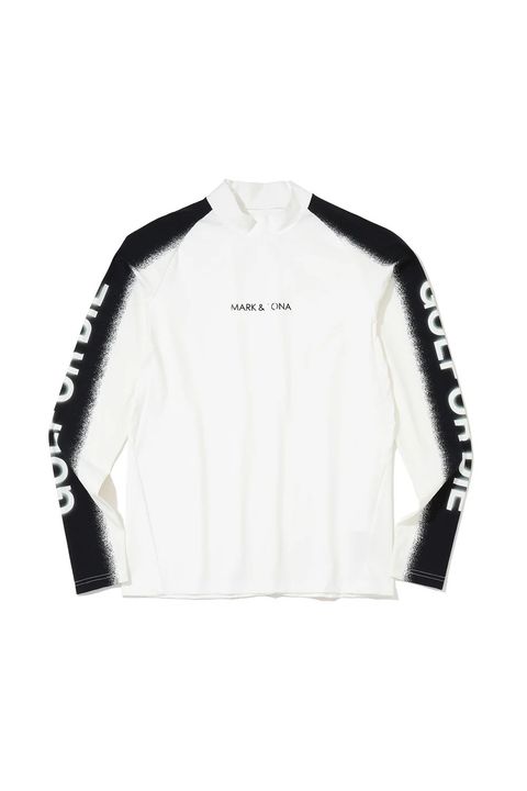 【26AW】 VANGUARD PANEL MOCK NECK / モックネックTシャツ (ホワイト)