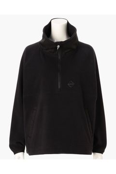 【26AW】【レディース】 WOMEN’S MICRO FLEECE HALFZIP TOP / ポーラテックマイクロフリース ハーフジップ スタンドカラージャケット (ブラック)