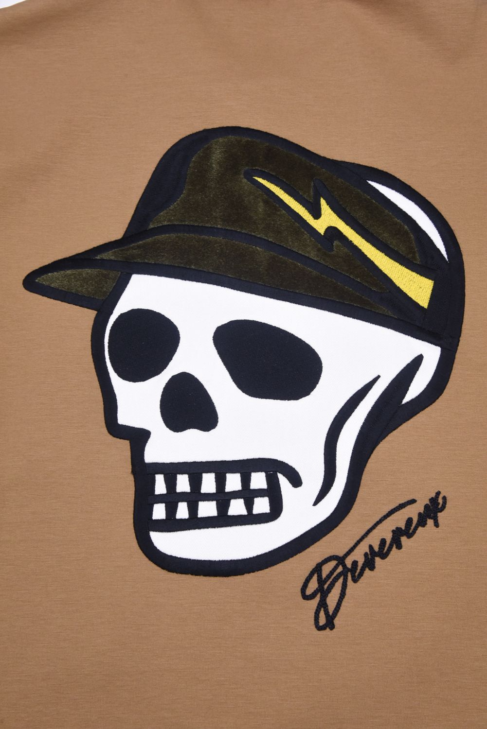 【26SS】 DVG OVER FIT POLO / バックプリント オーバーサイズ ポロシャツ (ウォルナット)