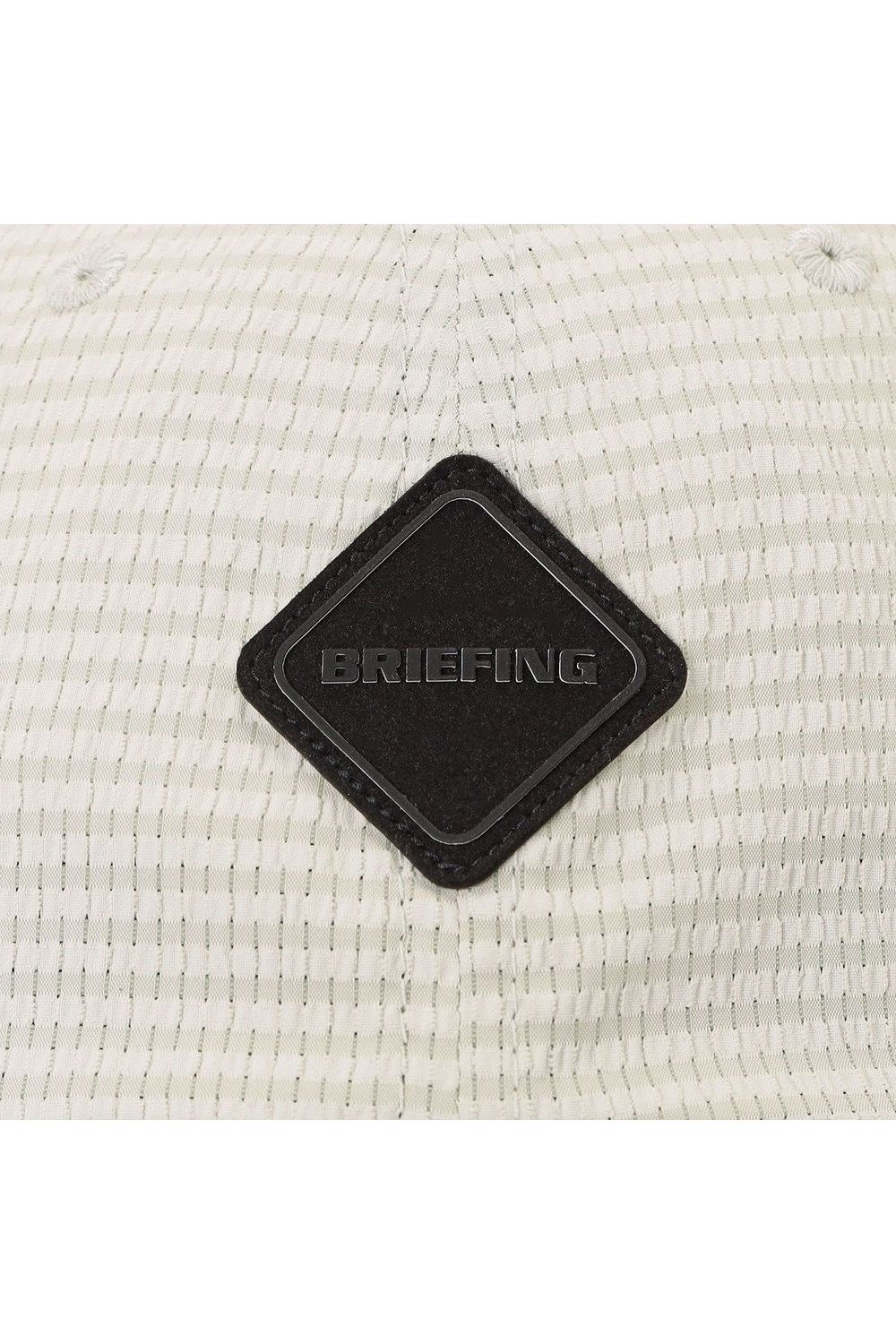 【26SS】 MEN’S SEERSUCKER CAP / シアサッカー ダイヤモンドロゴ キャップ (ベージュ)