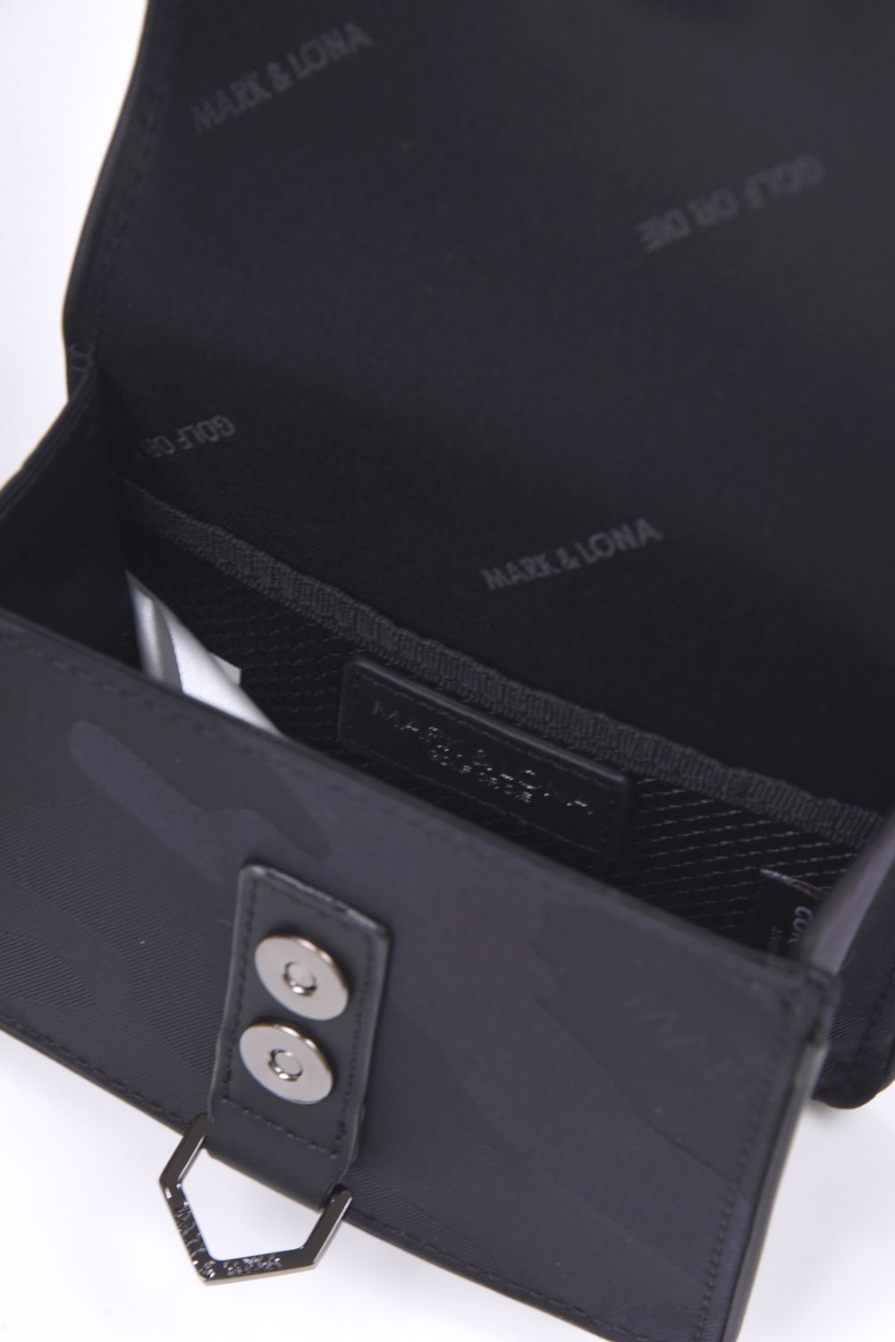 PREMIUM GAUGE SCOPE CASE / コーデュラナイロン レザーパイピング オリジナルカモジャカード スコープケース (ブラック)