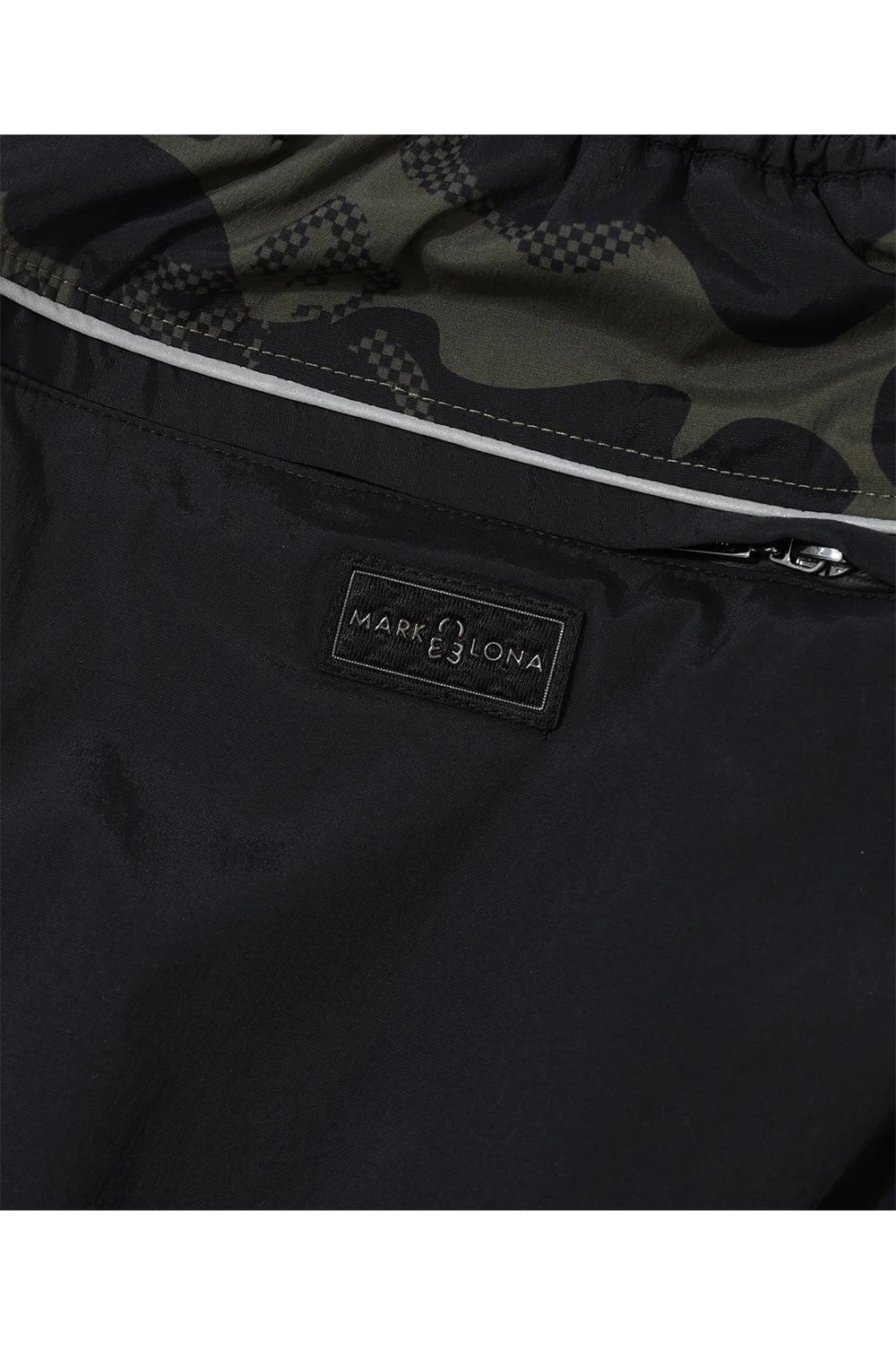 【26AW】 PLURI CAMO TECHNICAL PANTS / スカルカモフラージュ サイドファスナー ロングパンツ (ブラック)