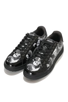 【26AW】 ATRAS SPIKELESS GOLF SNEAKERS / ロゴグラフィック ローカット スパイクレススニーカー (ブラック)