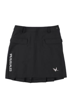 【レディース】 PLEATS SKIRT / プリーツスカート (ブラック)