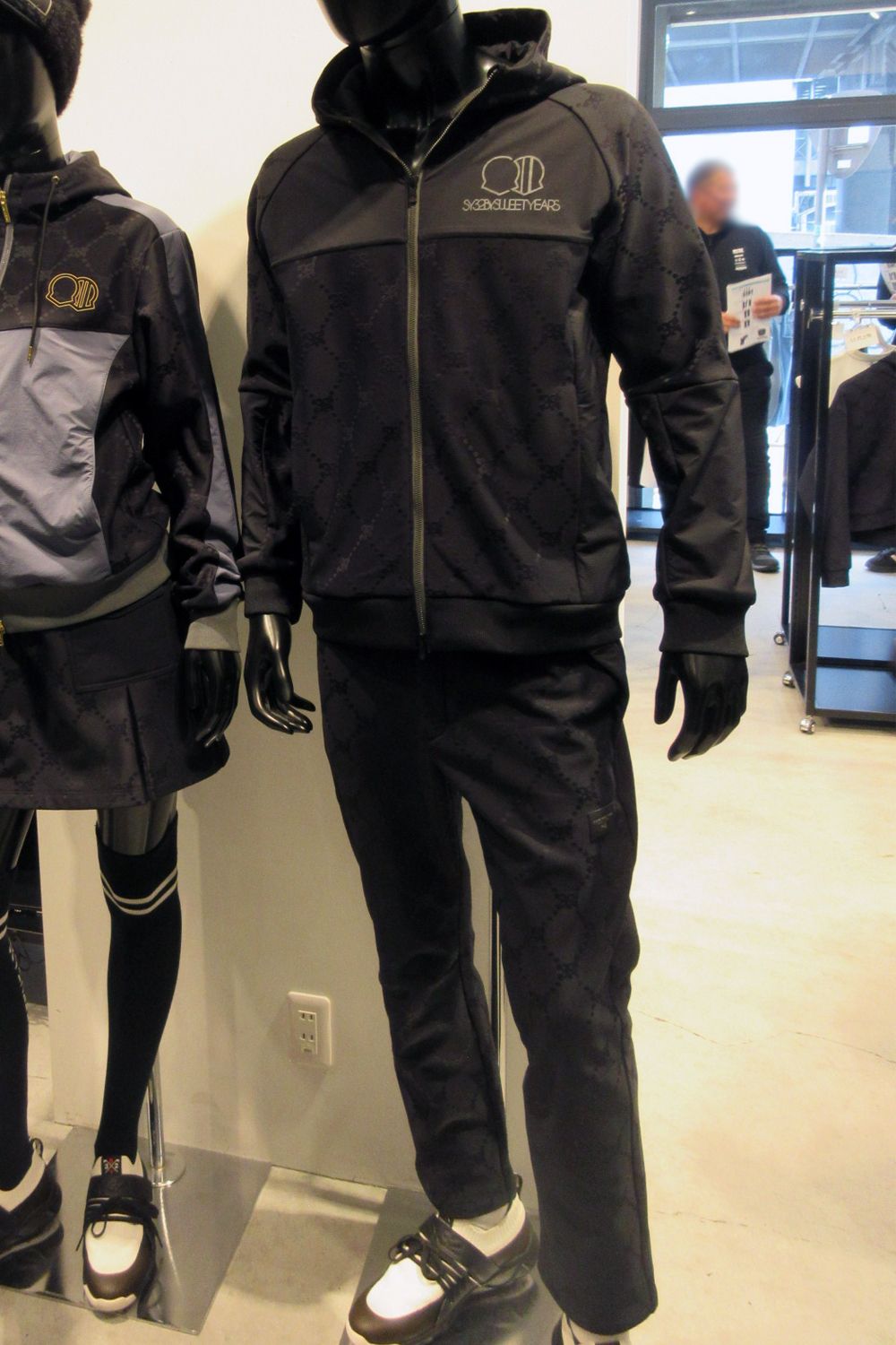【26AW】 SY JQ BONDING WARM LONG PANTS / ボンディング ロングパンツ (ブラック) (11月上旬入荷予定）
