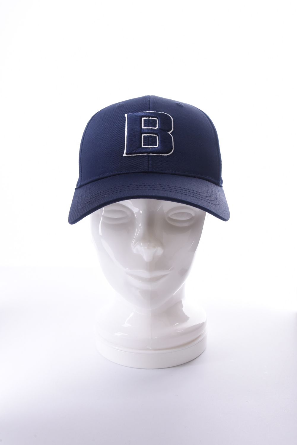 【26SS】 MEN’S INITIAL CAP / ブランドイニシャル刺繍 キャップ (ネイビー)