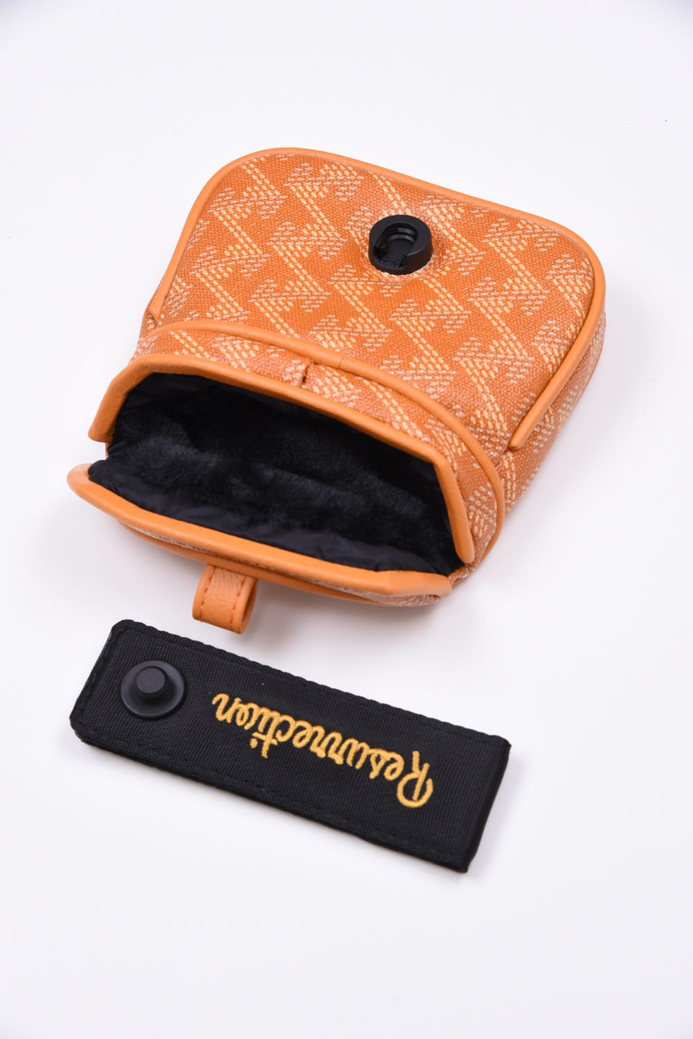 Putter Cover (Mallet) No.2 / ブランドオリジナル テキスタイル パターカバー マレットタイプ (テラコッタ)*