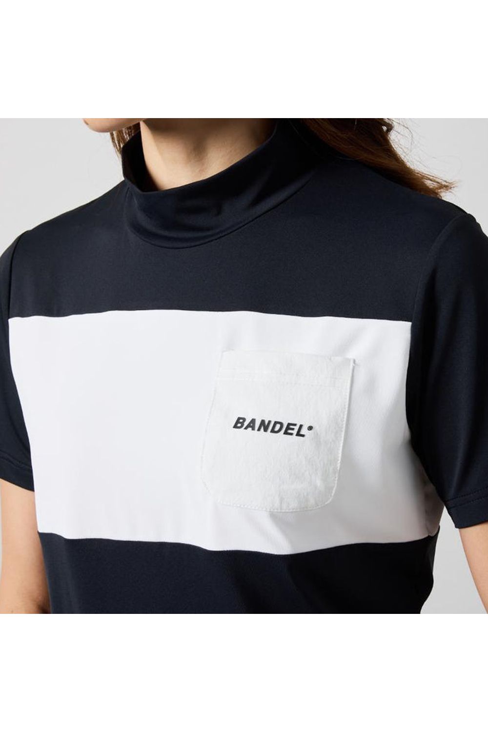 パーティを彩るご馳走や GOLF BANDEL - MOCK S/S PATERN BICOLOR 【25SS】【レディース】 メンズウェア
