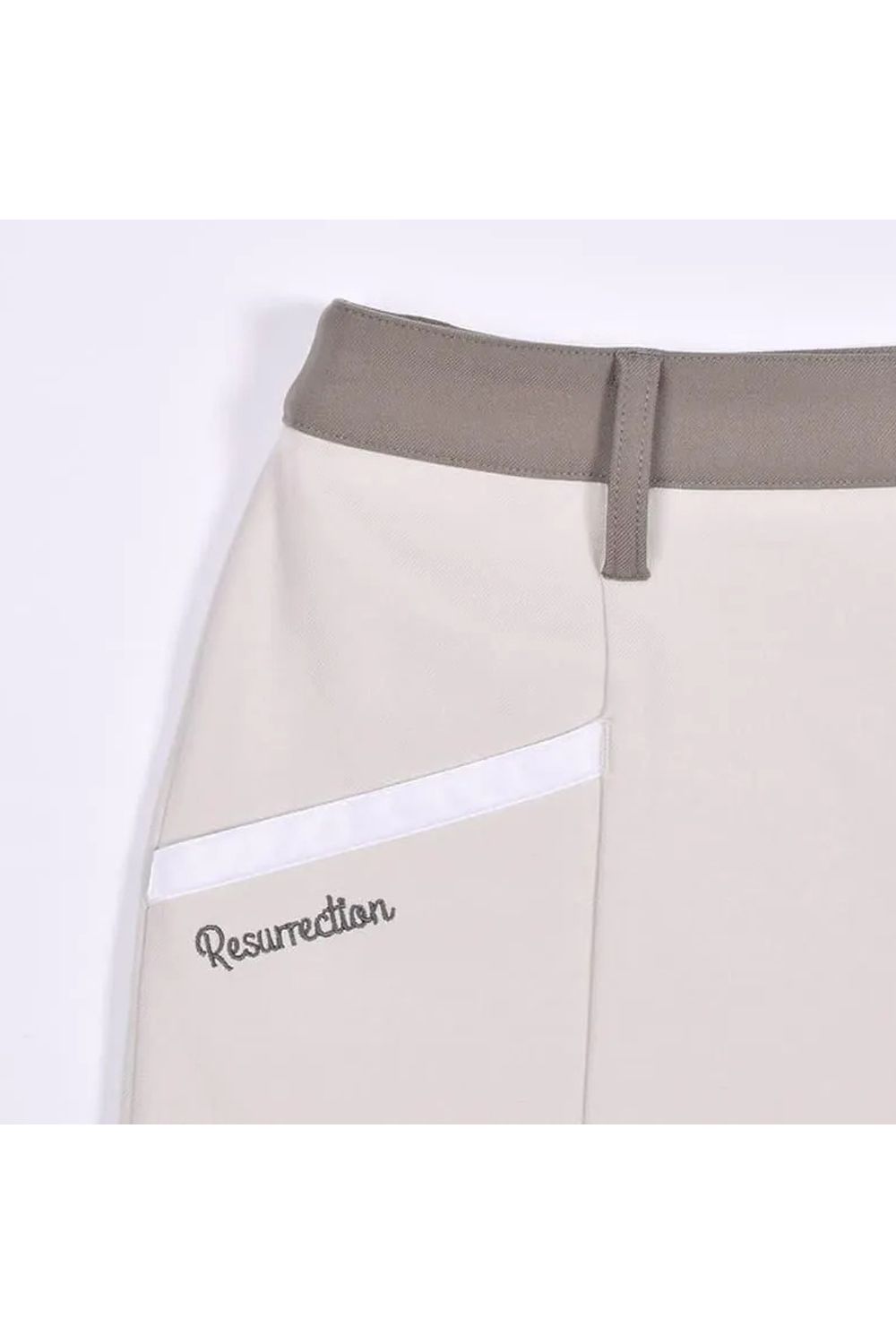 【26AW】【レディース】 SLASH POCKET SKIRT / スラッシュポケット スカート (アイボリー)*