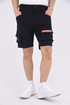 CARGO SHORTS / リップストップナイロン カーゴショーツ (ブラック)