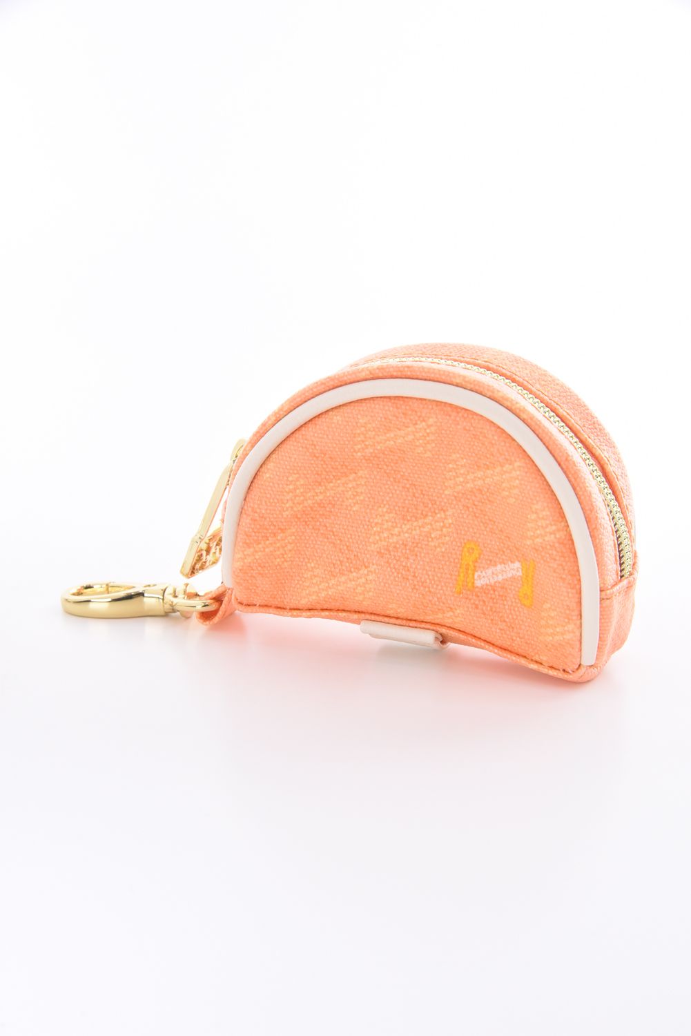 【26SS】【プレゼント好適品】 CETTIA (セッティア) / ブランドオリジナルテキスタイル ボールポーチ (サンセット)