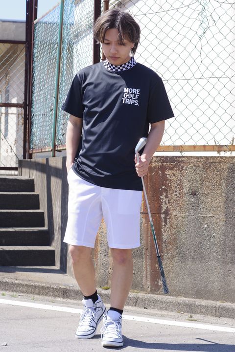【DEVEREUX GOLF】 ブランドを象徴するアイテムとカラーを意識したモノトーンスタイル