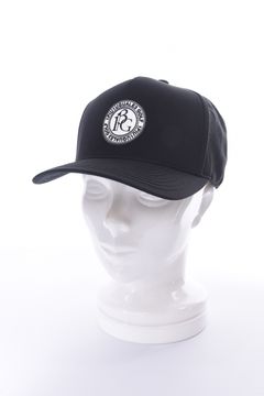 【26SS】 SNAPBACK CAP 113G / サークルデザイン パンチングメッシュ スナップバックキャップ  (ブラック)