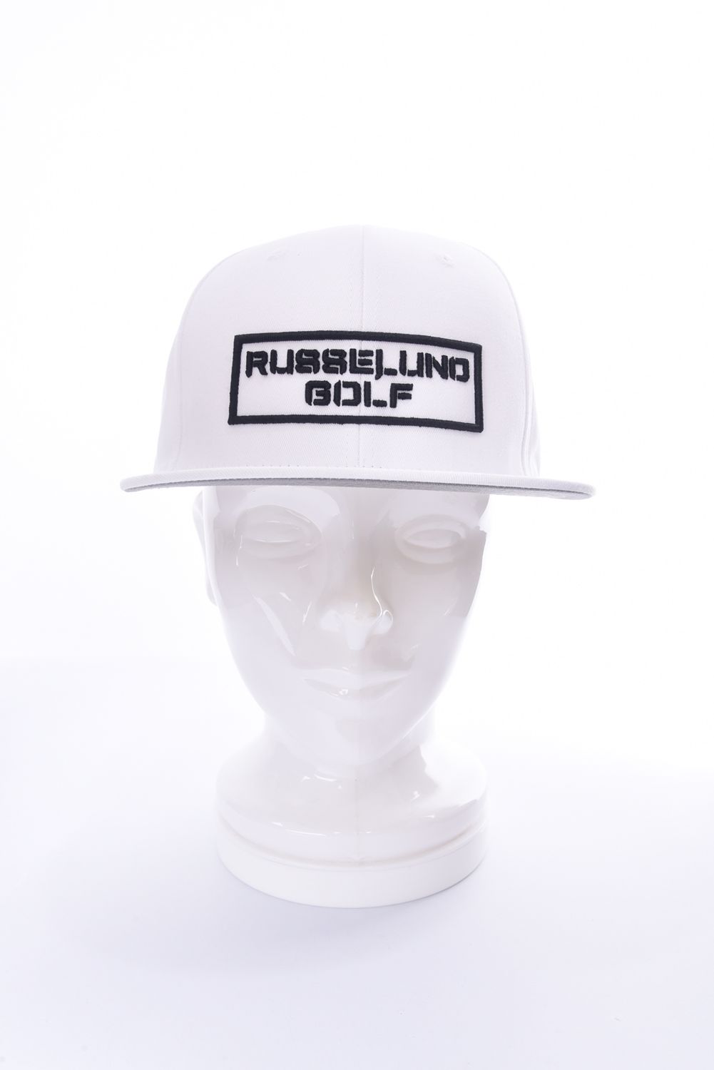 RUSSELUNO - RS GOLF MESH CAP / ボックスロゴ フラットキャップ