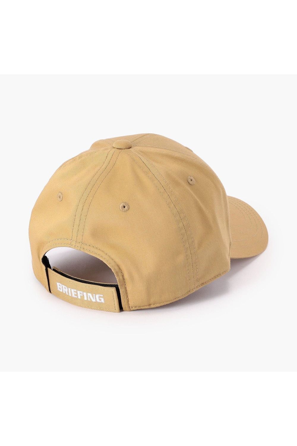 【26AW】 MEN’S COLLEGE LOGO CAP / カレッジロゴ刺繍 キャップ (ベージュ)