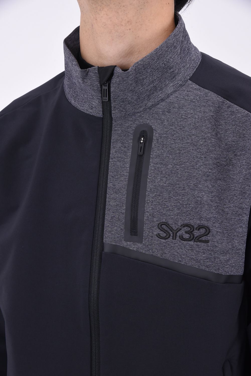 SY32 by SWEET YEARS GOLF - ZIP UP STORM FLEECE JK / ストーム