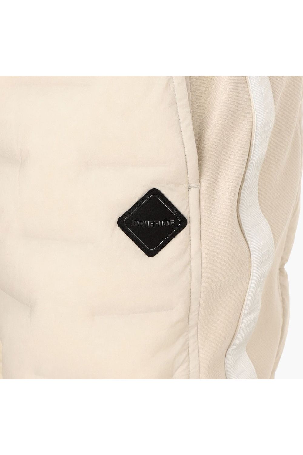 【25AW】【レディース】 WOMEN'S HYBRID DOWN PANTS / ストレッチタフタ ダイヤモンドロゴ ハイブリッドダウンパンツ (ベージュ)
