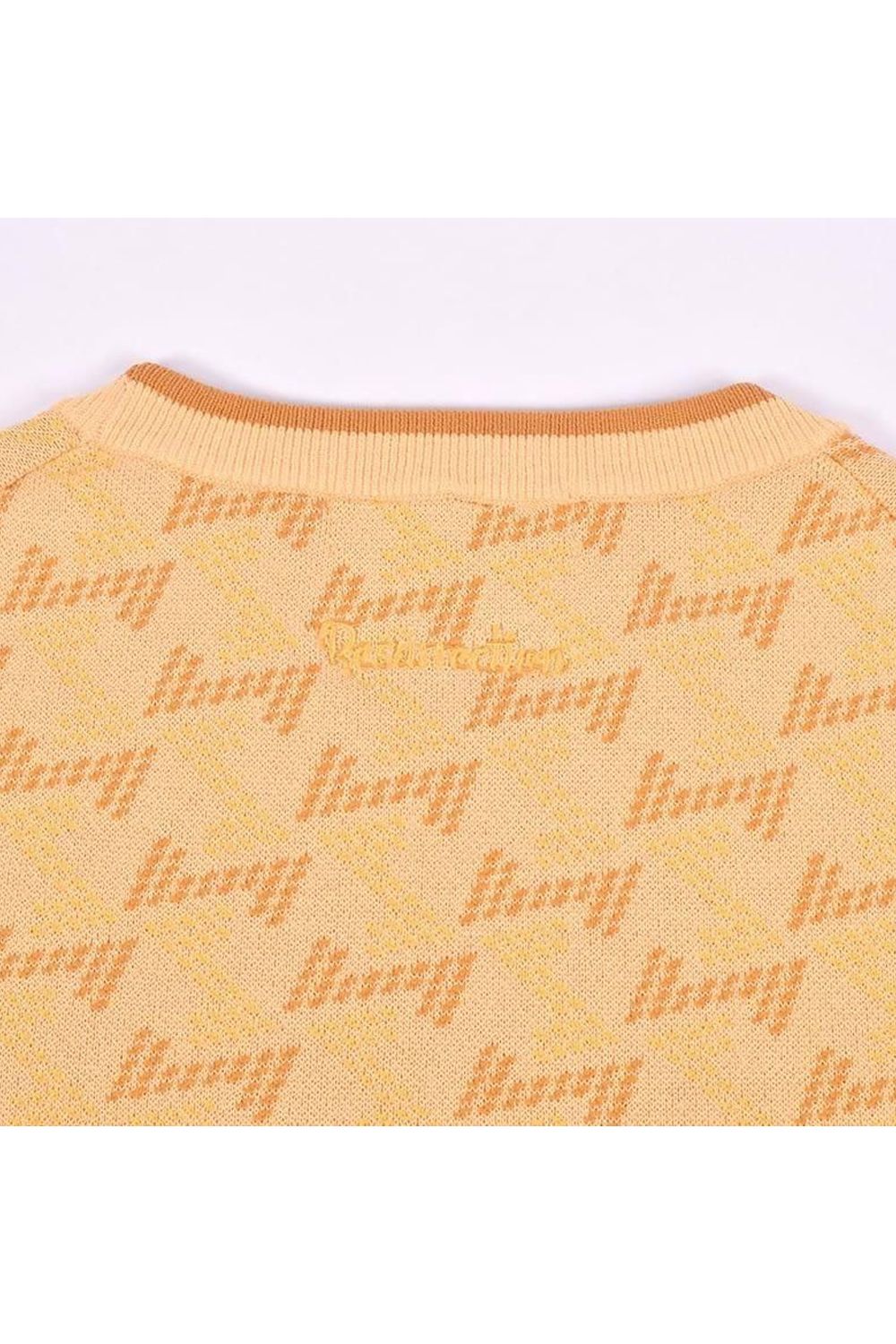 【25AW】【レディース】 GM JACQUARD LIGHT KNIT / GMジャカード クルーネック ライトニット (ベージュ)*