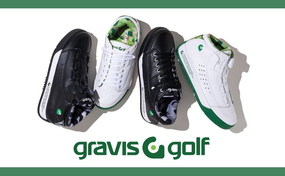 Gravis Golf ファーストコレクション 4月下旬に世界初デビュー Gossip Golf