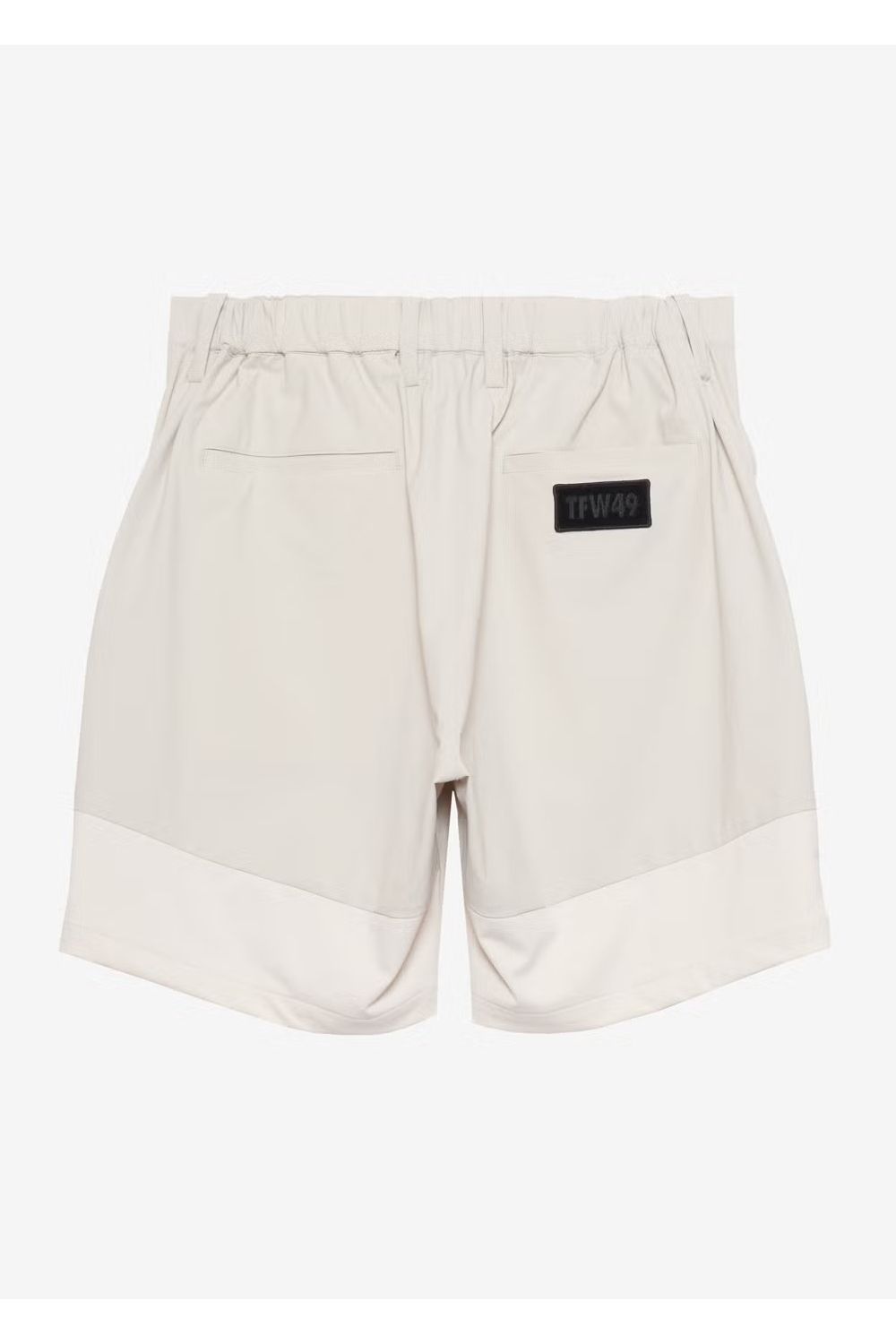 【26SS】 COMBINATION SHORTS / 異素材切り替え ショートパンツ (ベージュ)