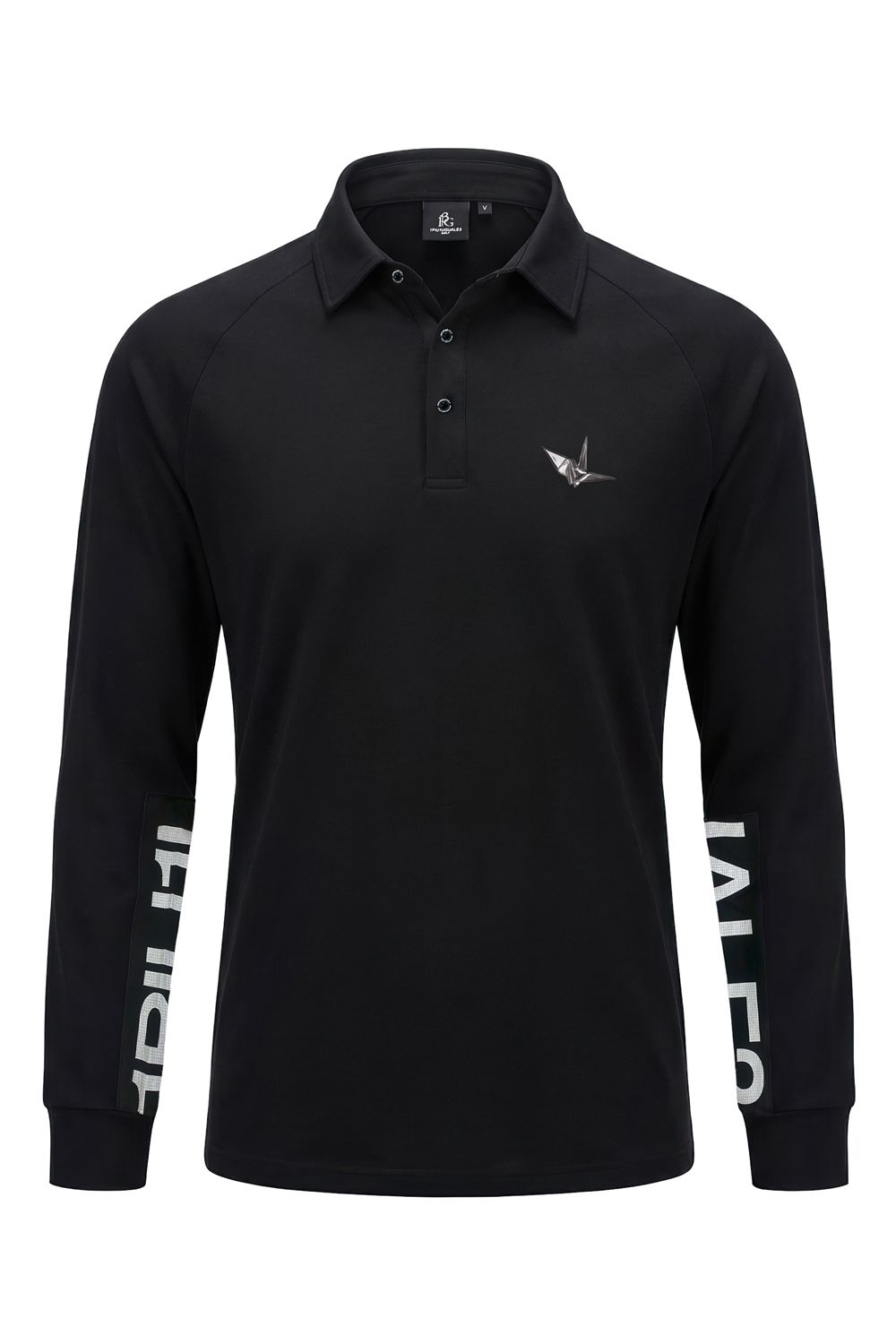 【26AW】 Sleeve LogoLong Sleeve Polo / ロングスリーブ ポロTシャツ (ブラック) (9月入荷予定)