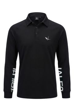 【26AW】 Sleeve LogoLong Sleeve Polo / ロングスリーブ ポロTシャツ (ブラック) (9月入荷予定)