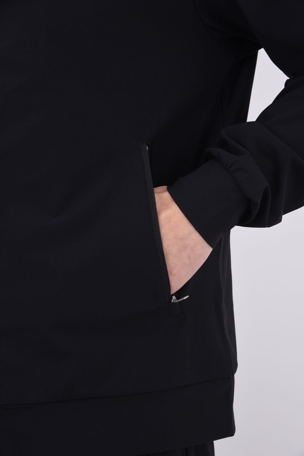 【26SS】 CARVICO STRECH JK / カルビコ ストレッチ ジップアップジャケット (ブラック)