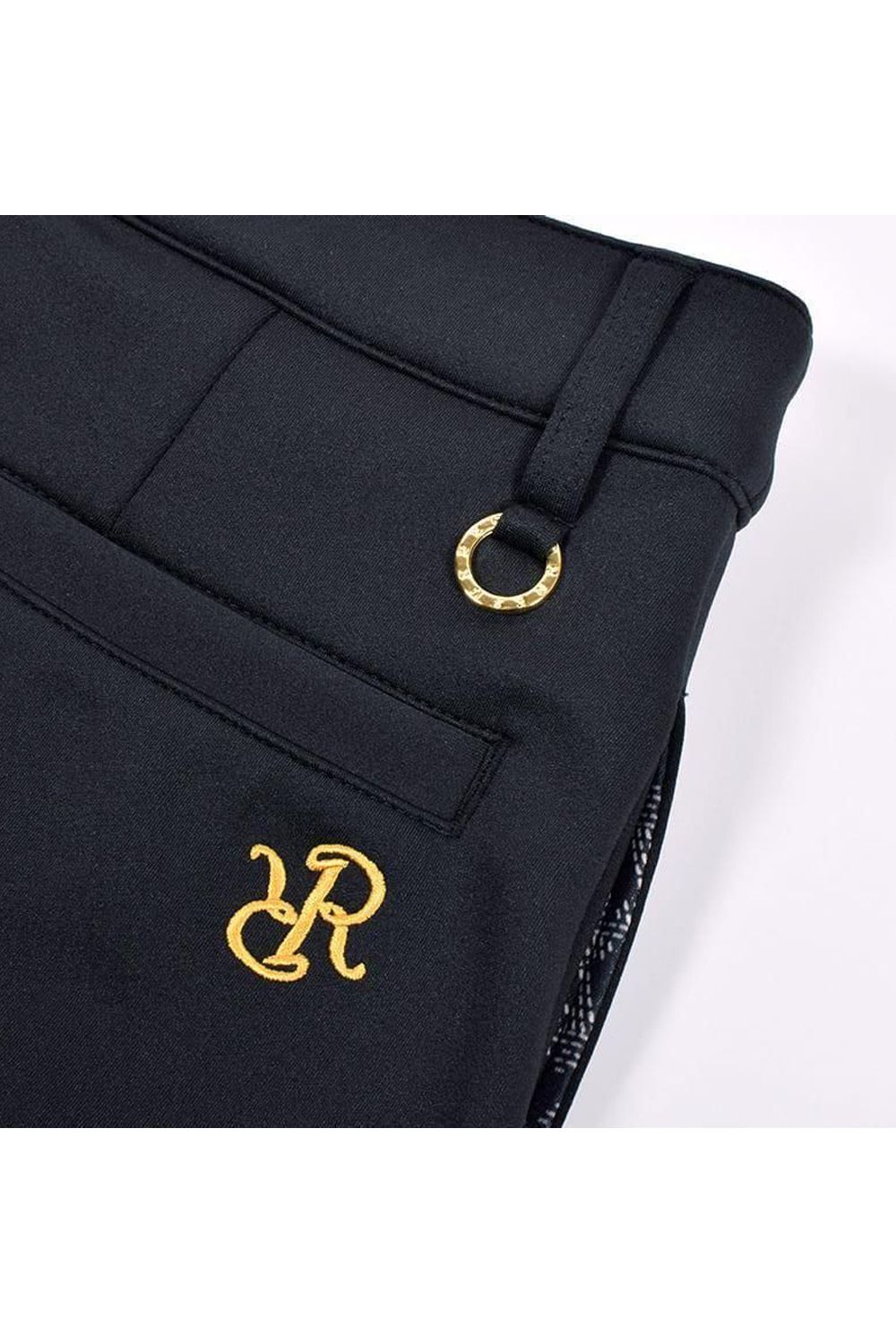 【26SS】【レディース】 GM ACCENT LINE SKIRT / モノトーンシリーズ メッシュプリーツ アクセントラインスカート (ブラック)*