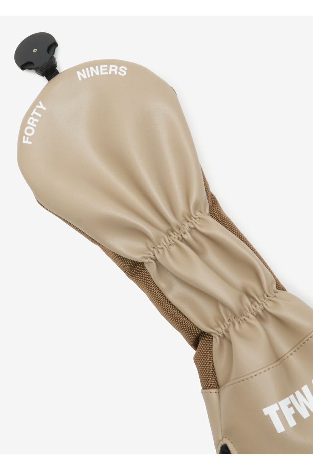NYLON HEAD COVER FW / ナイロン ブランドロゴ フェアウェイウッドカバー (ライトブラウン)