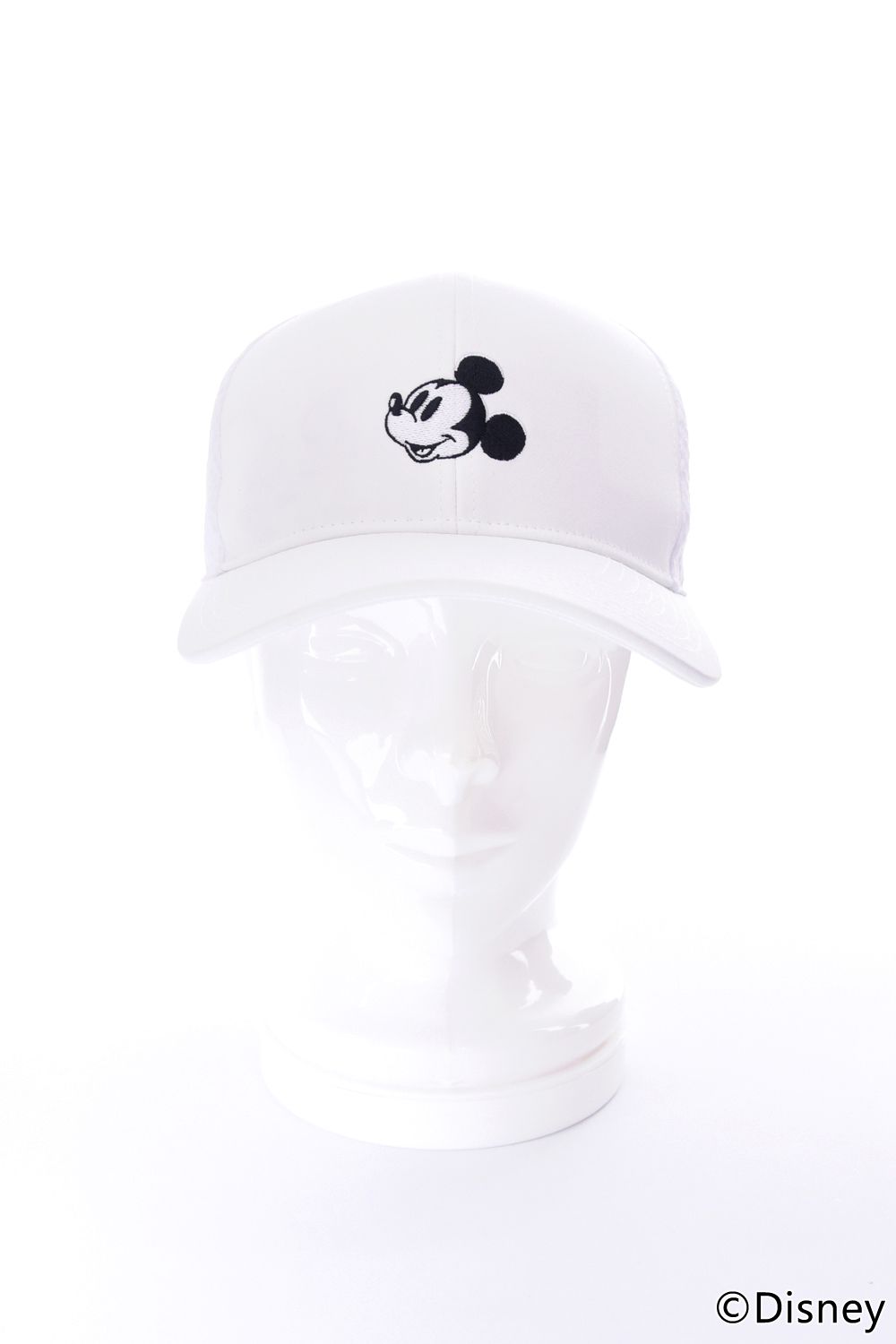 【26SS】 BIG FACE CAP / ディズニーコレクション メッシュキャップ (ホワイト)
