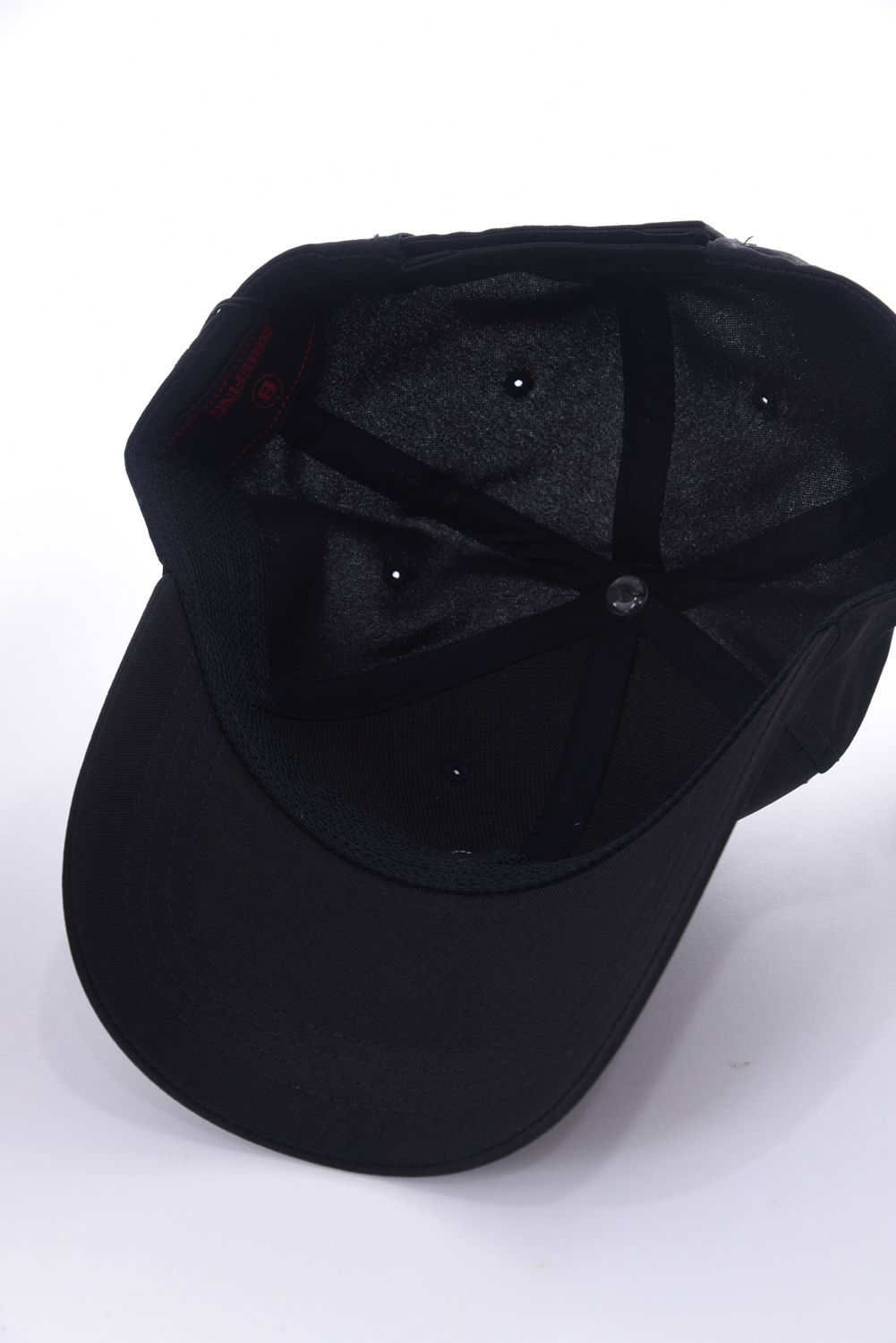 MENS INITIAL CAP / イニシャルワッペン キャップ ブラック