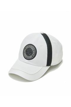 CIRCLED SKL CAP / スイングスカル サテンテープ BB キャップ (ホワイト）