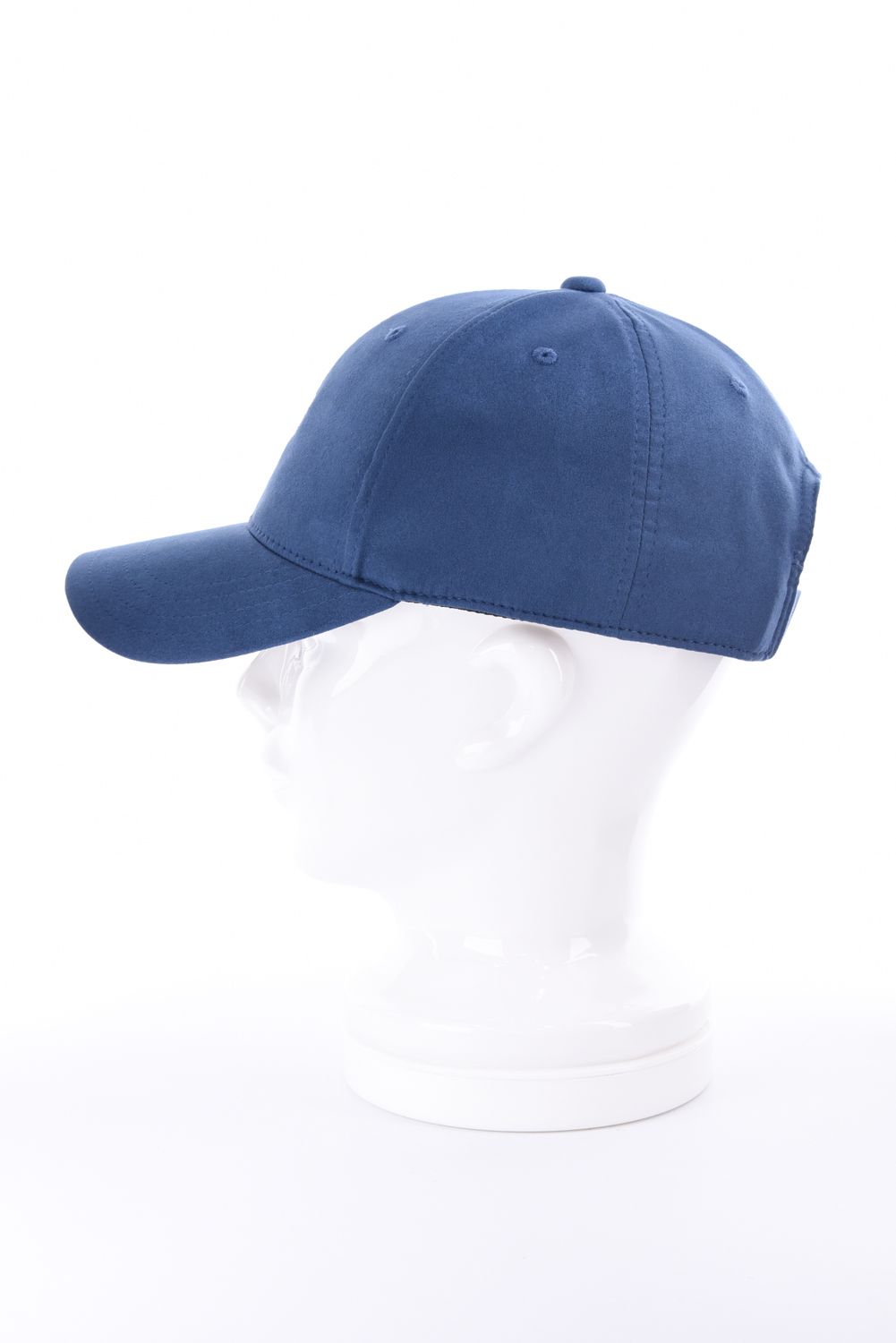 【26AW】 MEN’S SUEDE SMALL BG LOGO CAP / スウェード素材 スモールBGロゴ キャップ (インディゴ)