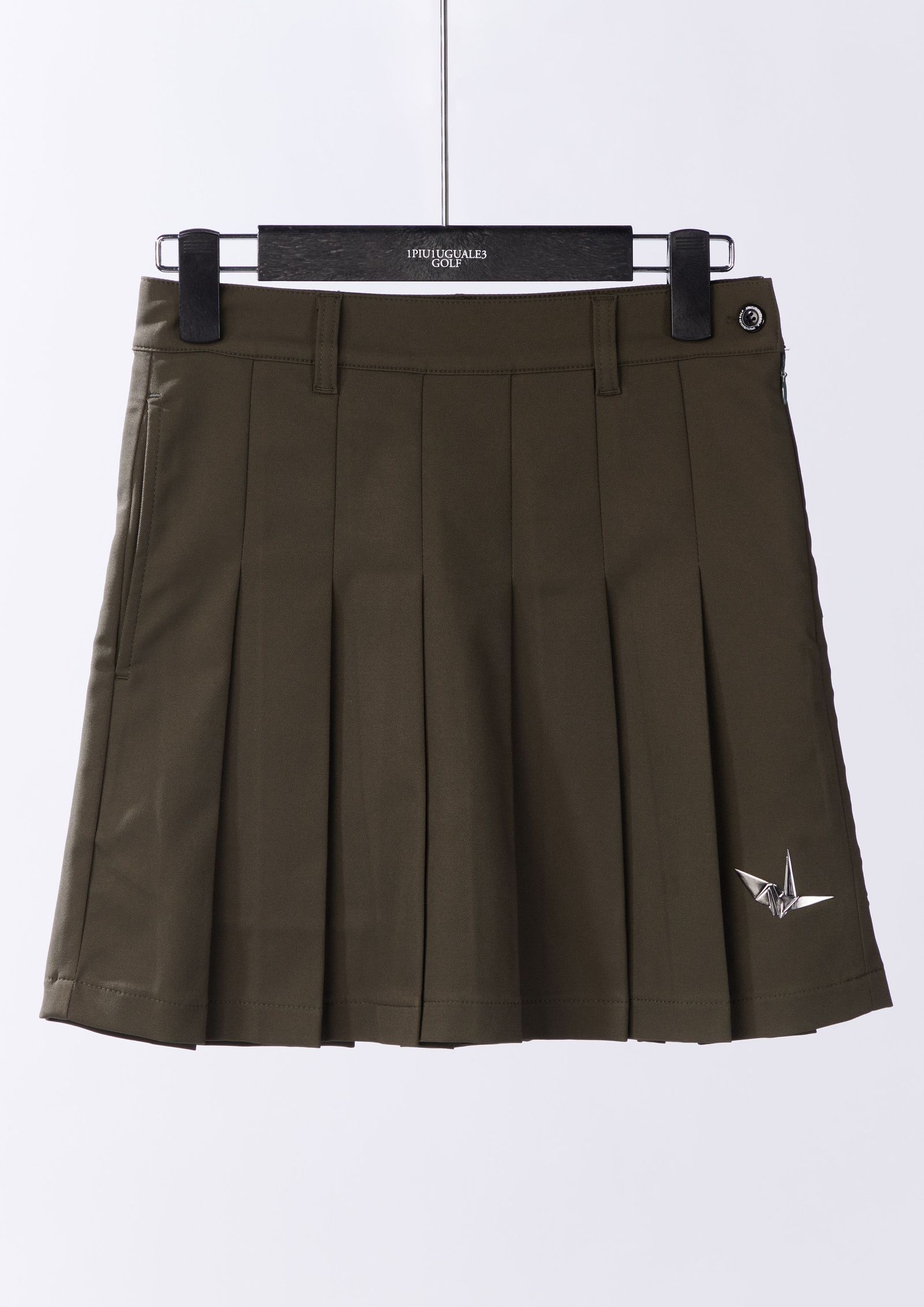 1PIU1UGUALE3 GOLF - 【レディース】 PLEATS SKIRT / ロゴ ソロ