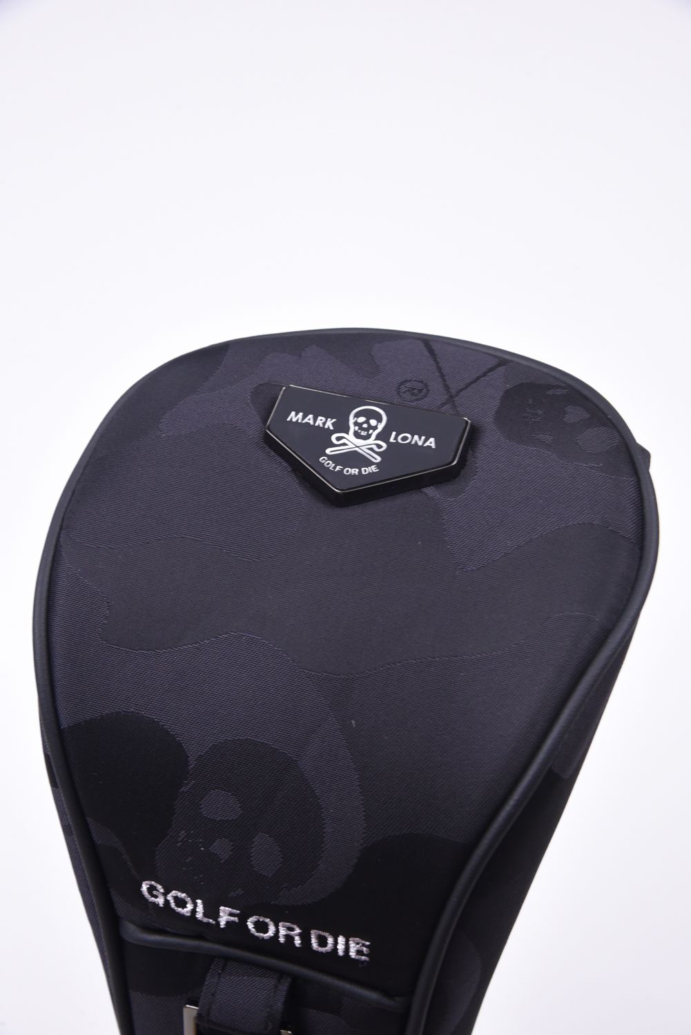 PREMIUM GAUGE DRIVER COVER / コーデュラナイロン レザーパイピング オリジナルカモジャカード ドライバーカバー (ブラック)