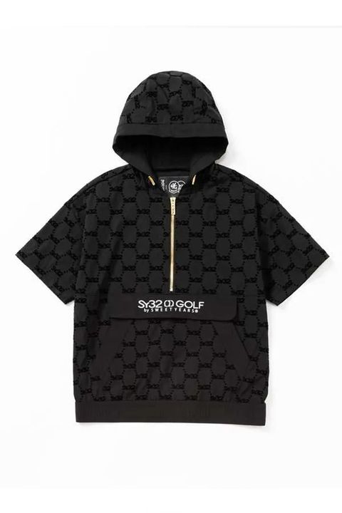 【25AW】【レディース】FLOCKY STRETCH PULLOVER / フロッキー ストレッチ ハーフスリーブ プルオーバー (ブラック)