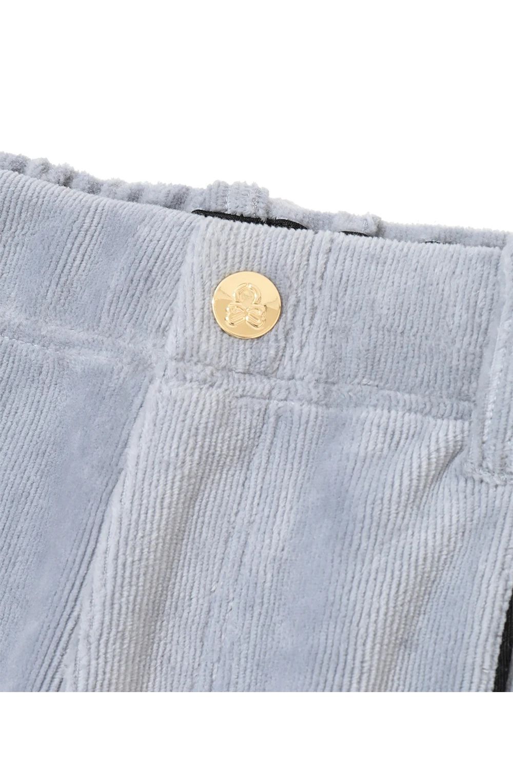 【2026AW 木村拓哉さん着用】 FRAKTUR CORDUROY JERSEY PANTS / コーデュロイ 金刺繍ロゴ トラックパンツ (パープル) (10月7日入荷予定)