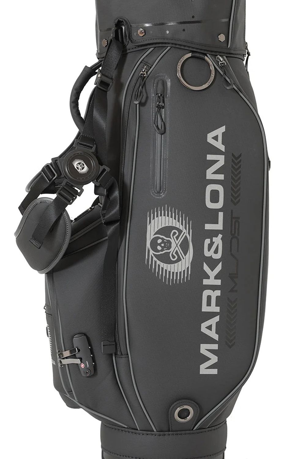 【26AW】 DST COMPACT CART CADDY BAG / コーデュラ ポリカーボネートコーティング カートタイプ キャディバッグ (ブラック)