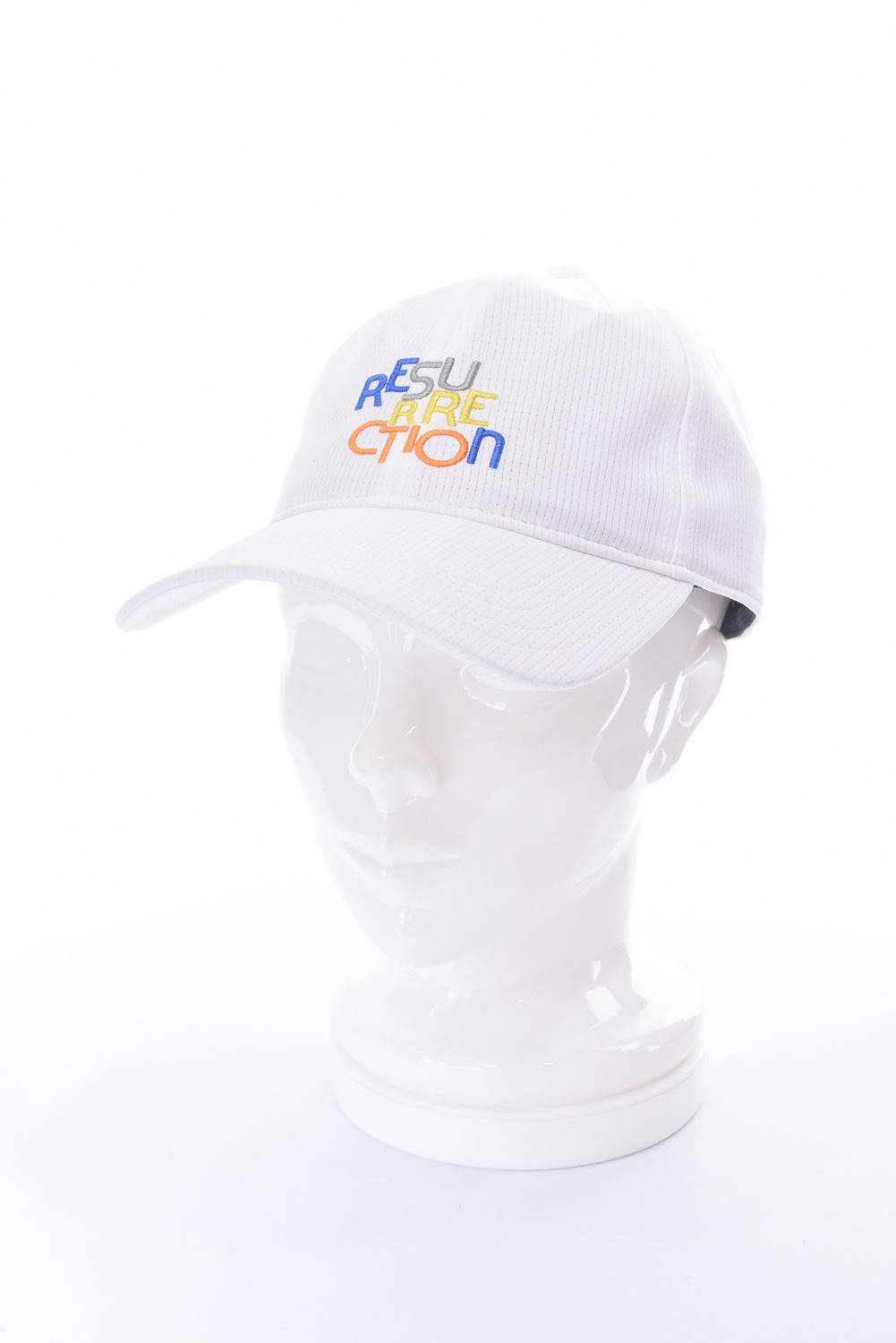 【26SS】 COLORFUL LOGO CAP / カラフルロゴ刺繍 キャップ (ホワイト)