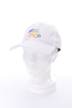 【26SS】 COLORFUL LOGO CAP / カラフルロゴ刺繍 キャップ (ホワイト)