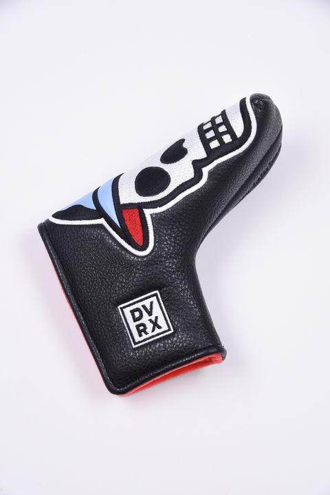 【26SS】 Icon skull Blade putter cover / アイコン スカル ピンタイプ パターカバー (チャコール)
