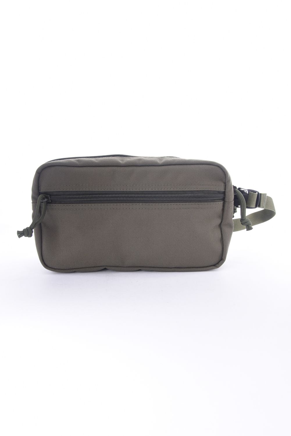 【NEW STANDARD SERIES】 DOUBLE ZIP POUCH STD / ダブルジップ ポーチ (レンジャーグリーン)