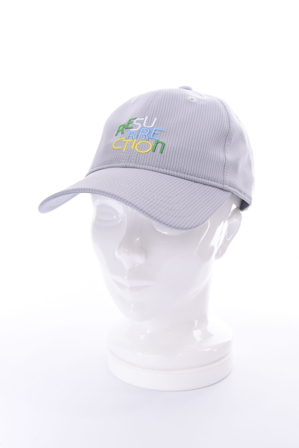 【26SS】 COLORFUL LOGO CAP / カラフルロゴ刺繍 キャップ (グレー)
