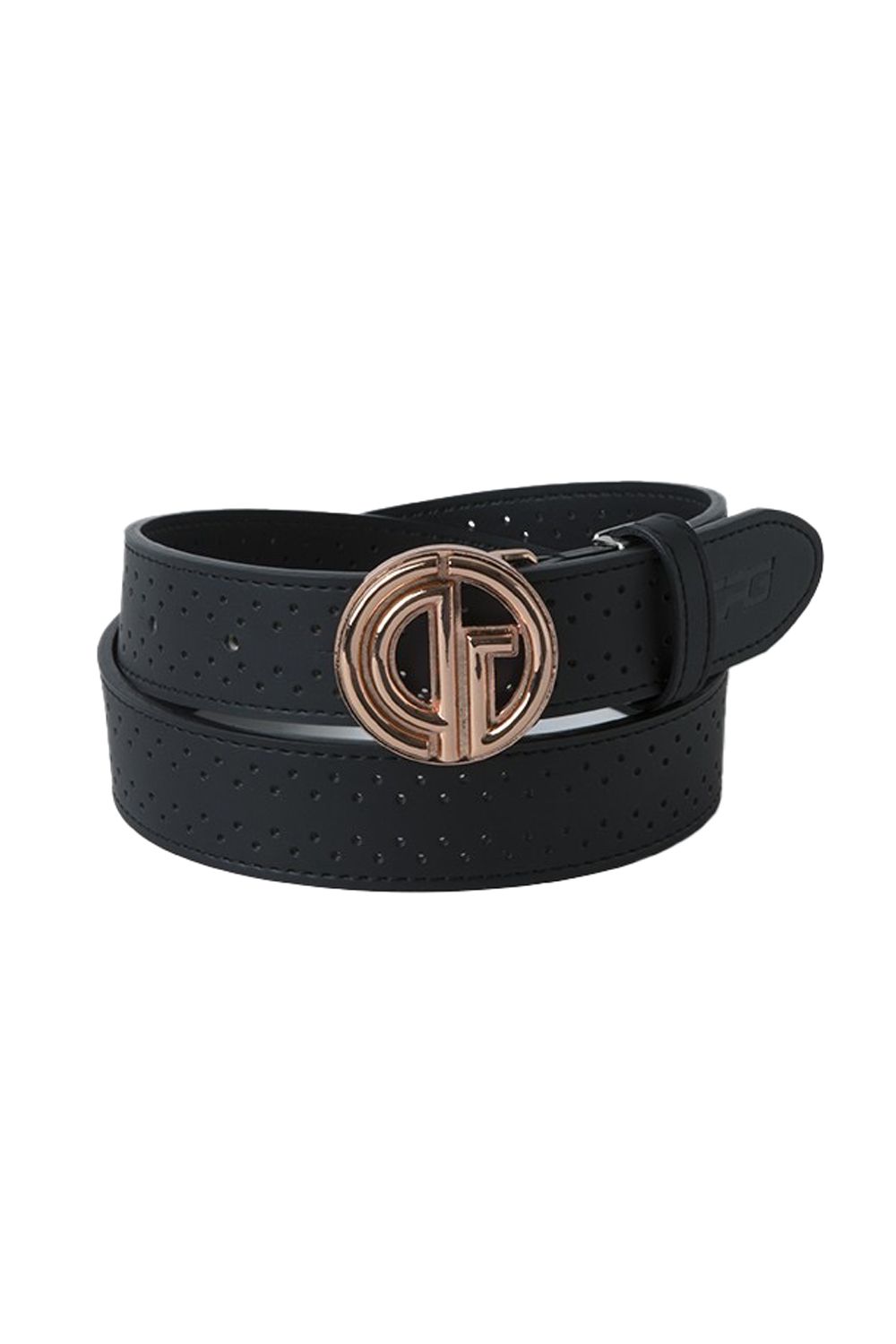 CPG GOLF - ROUND LOGO BUCKLE BELT / パンチングホール ラウンドロゴバックル ベルト (ブルー) | GOSSIP  GOLF