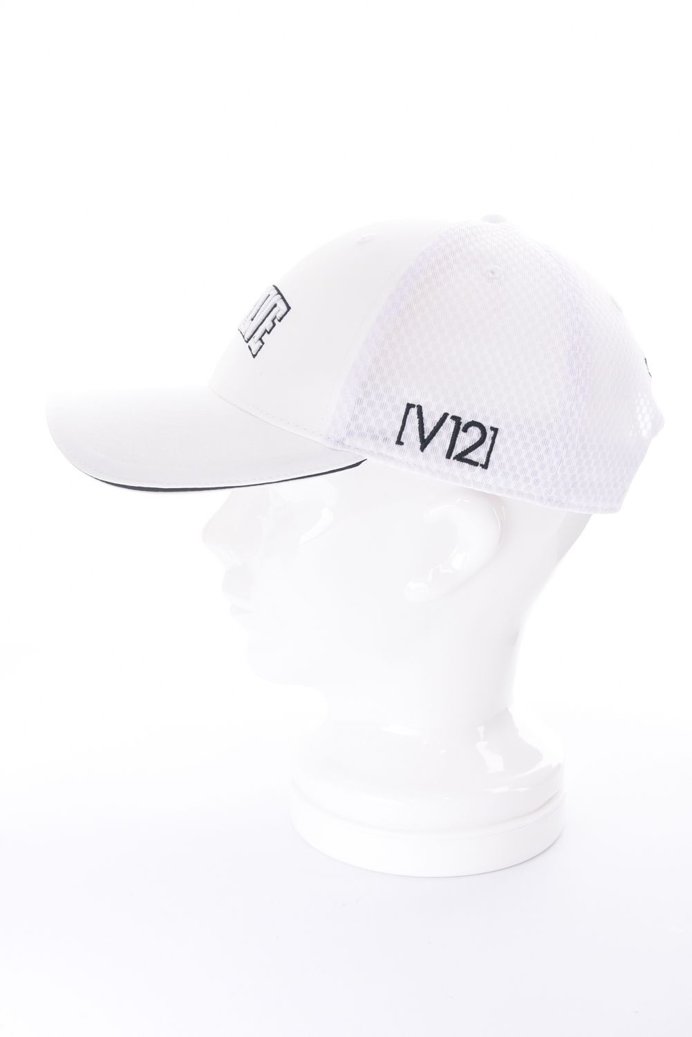 【26SS】 ARC CAP / 3Dブランドロゴ刺繍 メッシュキャップ (ホワイト)